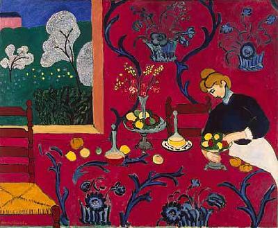 Henri Matisse The Dessert: Harmony in Red oil painting image